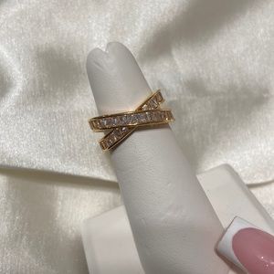 Gold Plated Adjustable Ring